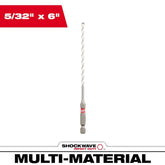 Milwaukee 48-20-8882 Shockwave Carbide Multi-Material Drill Bits